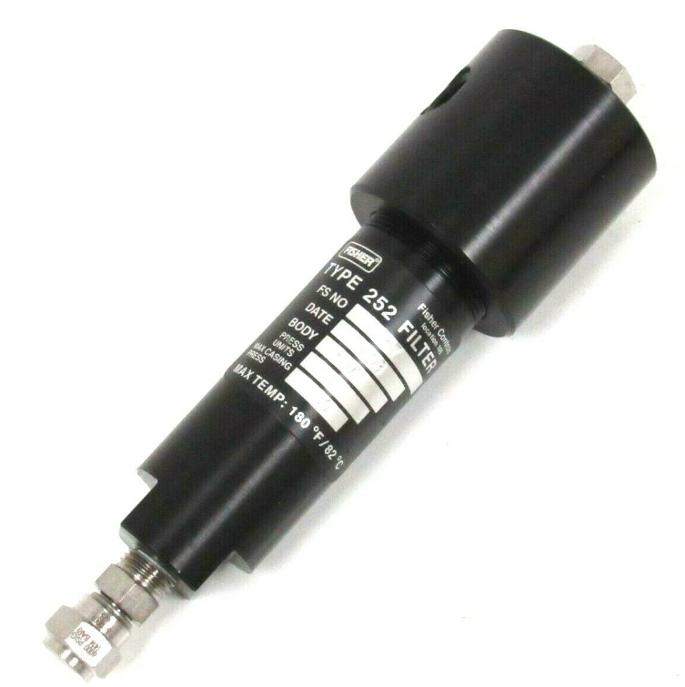 FISHER TYPE 252 AIR GAS FILTERS