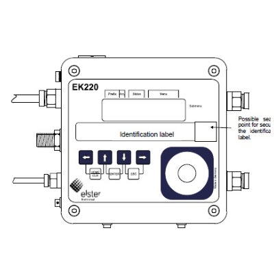 Elster EK220 Conversion Device CPU Board: High-Performance Instrument Control So