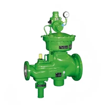 German RMG408 Gas Pressure Regulator with Pilot Control System