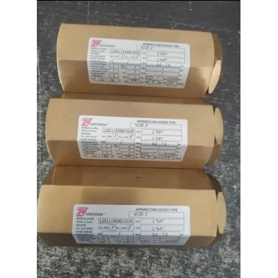 Tartarini V/20 DN50 Pressure Relief Valve for Natural Gas Safety